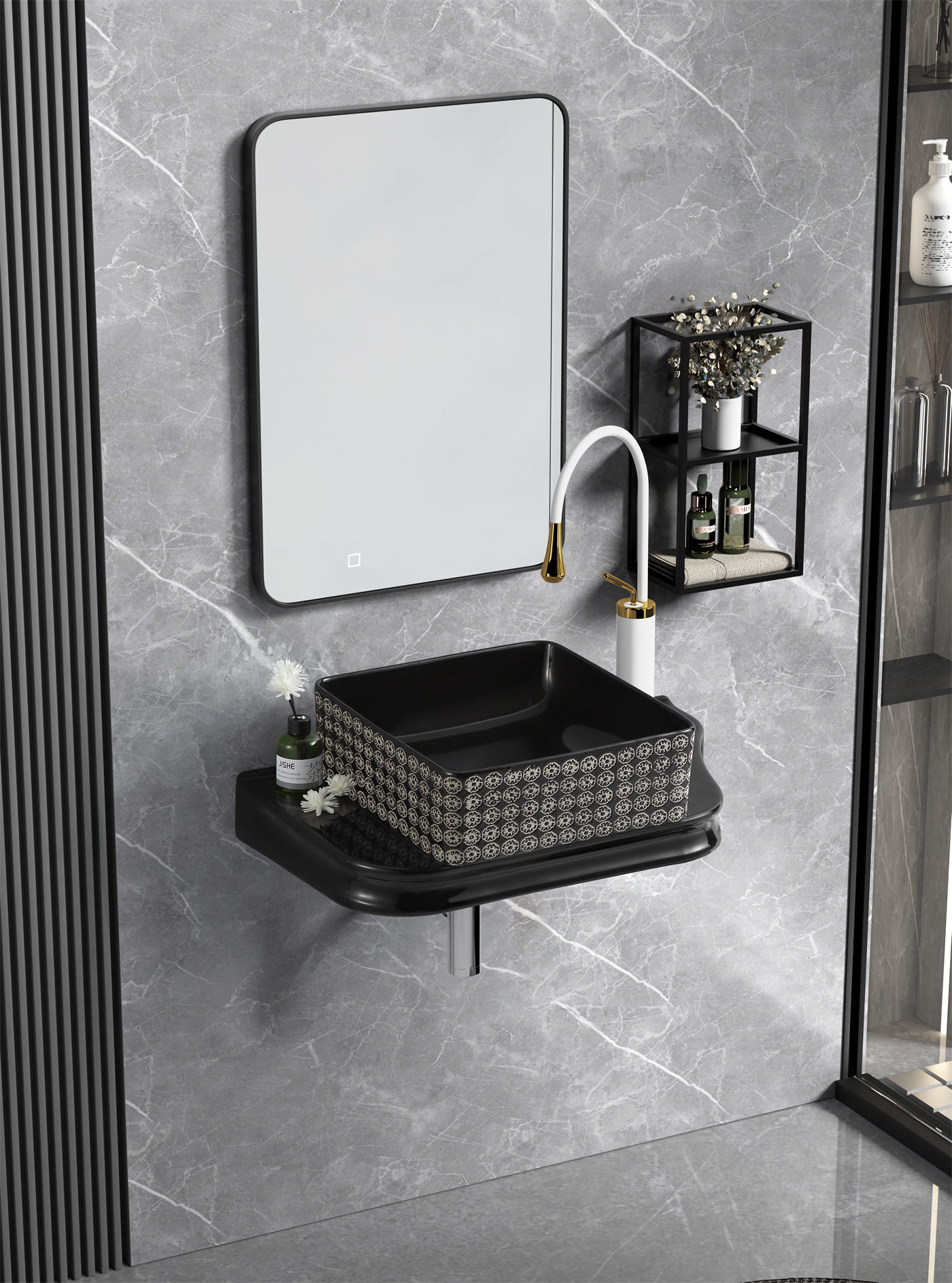 Ceramic bathroom cabinet Ceramic bathroom cabinet